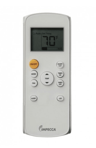 Impecca IPAC08DR 8,000 Btu 3-In-1 Portable Air Conditioner Cool-Fan-Dehumidify