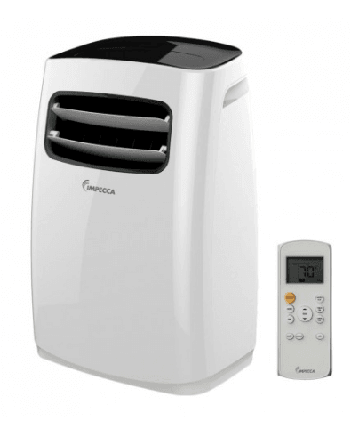Impecca IPAC12LR 12,000 Btu 3-In-1 Portable Air Conditioner Cool-Fan-Dehumidify
