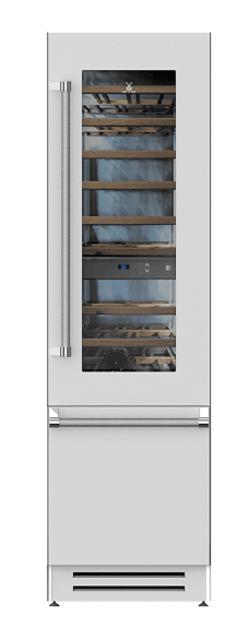 Hestan KRWR24 24" Wine Refrigerator - Right Hinge - Stainless Steel / Steeletto