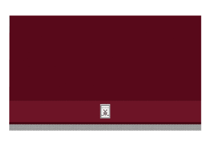 Hestan KVP30BG 30" Pro Canopy - Burgundy / Tin Roof