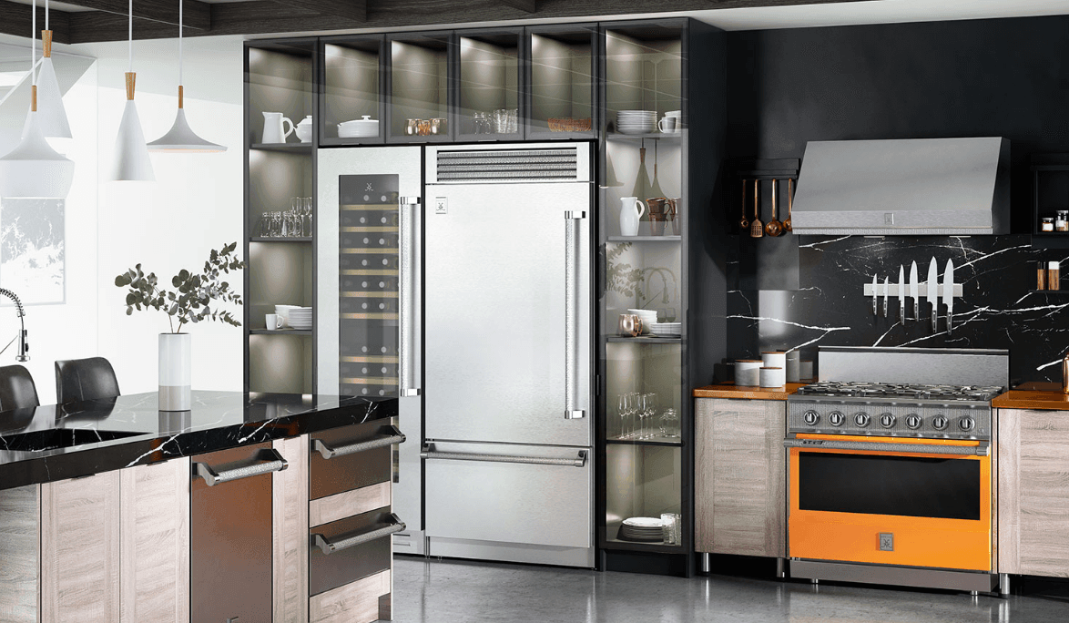 Hestan KVP36TQ 36" Pro Canopy - Turquoise / Bora Bora