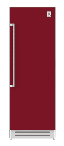 Hestan KRCL30BG 30" Column Refrigerator - Left Hinge - Burgundy / Tin Roof