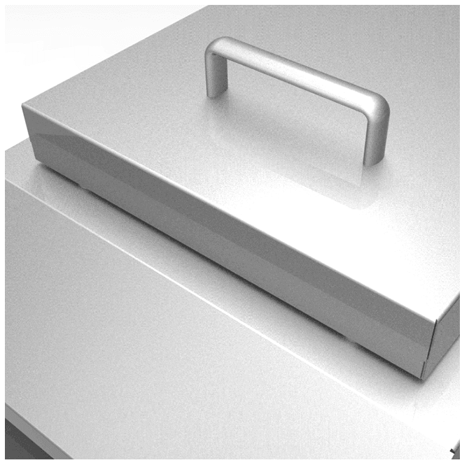 Hestan AGB122NG Hestan 12" Natural Gas Double Side Burner For Grill Agb122 - Stainless Steel (Standard Color)