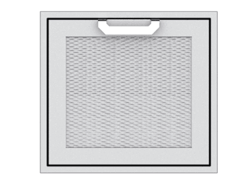 Hestan AGADR24WH Hestan 24" Single Access Door / Right Hinge Agad - White (Custom Color: Froth)