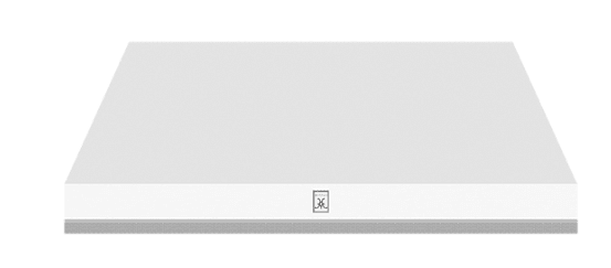 Hestan KVC48WH 48" Chimney Hood - White / Froth
