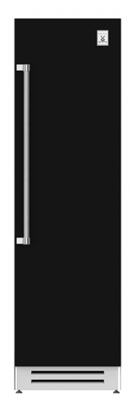 Hestan KFCL24BK 24" Column Freezer - Left Hinge - Black / Stealth