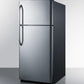 Summit BKRF18PL 18 Cu.Ft. Break Room Refrigerator-Freezer With Factory-Installed Nist Calibrated Alarm/Thermometers