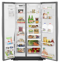 Whirlpool WRS586FIEM 36-Inch Wide Side-By-Side Refrigerator With Temperature Control - 26 Cu. Ft.
