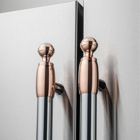 Bertazzoni DS2HERTPC Heritage Decor Set 2 - Polished Copper Finish