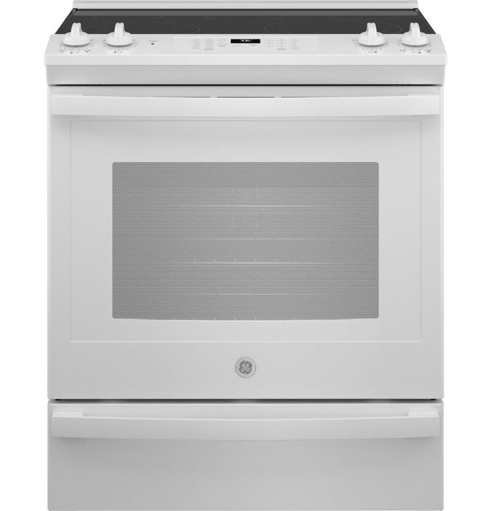 Ge Appliances JS760DPWW Ge® 30" Slide-In Electric Convection Range With No Preheat Air Fry