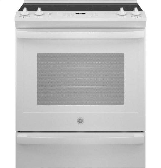 Ge Appliances JS760DPWW Ge® 30" Slide-In Electric Convection Range With No Preheat Air Fry