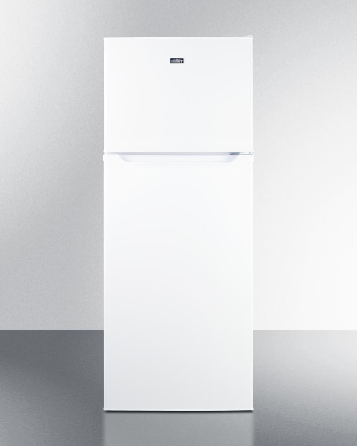 Summit FF1091WIM 24" Wide Top Mount Refrigerator-Freezer With Icemaker