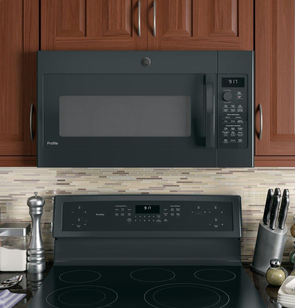 Ge Appliances PVM9179DKBB Ge Profile™ 1.7 Cu. Ft. Convection Over-The-Range Microwave Oven