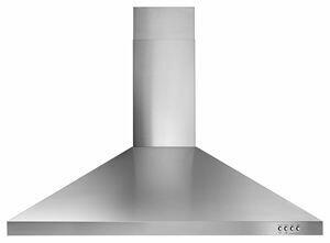 Amana WVW53UC6FS 36" Contemporary Stainless Steel Wall Mount Range Hood