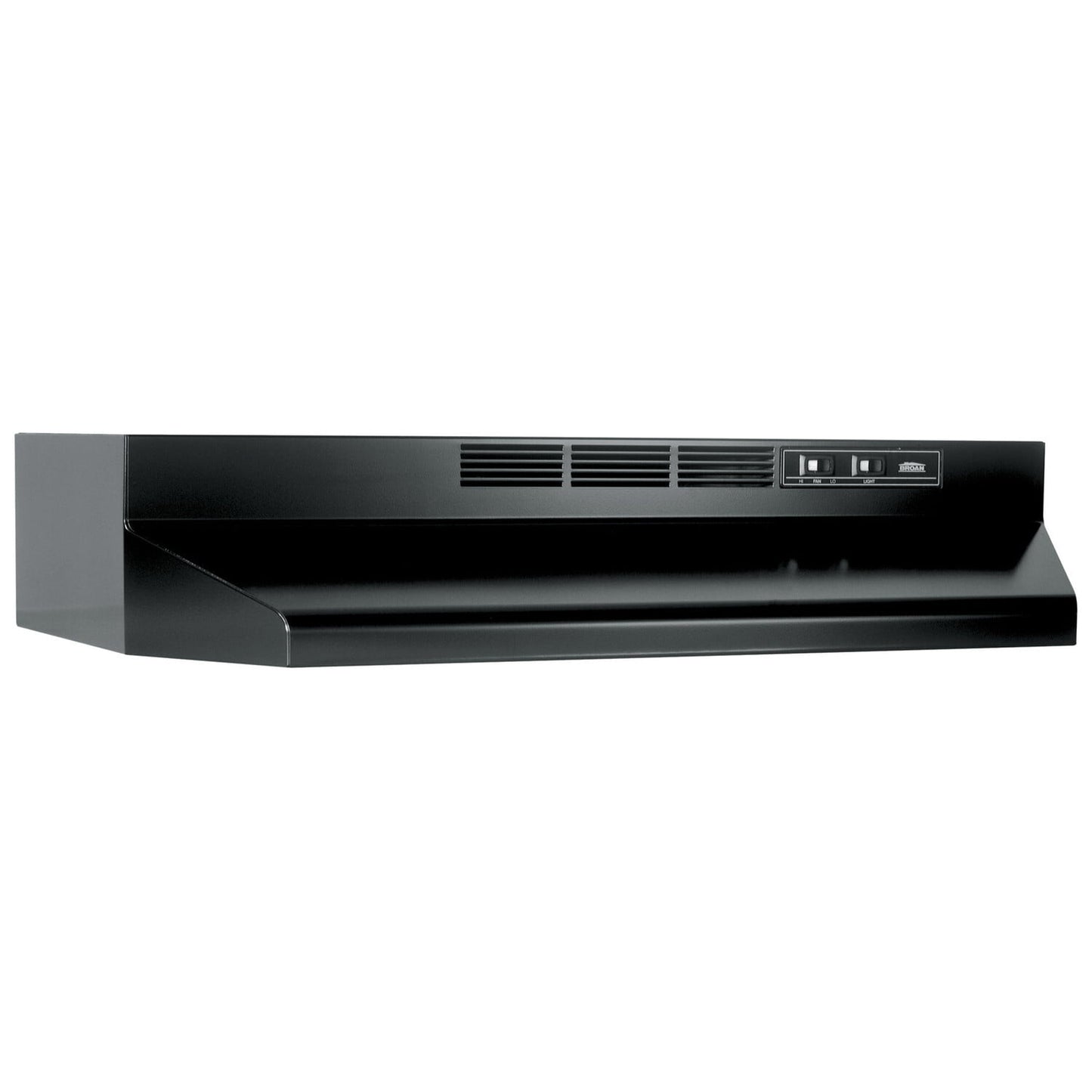 Broan BUEZ130BL Broan® 30-Inch Ductless Under-Cabinet Range Hood W/ Easy Install System, Black