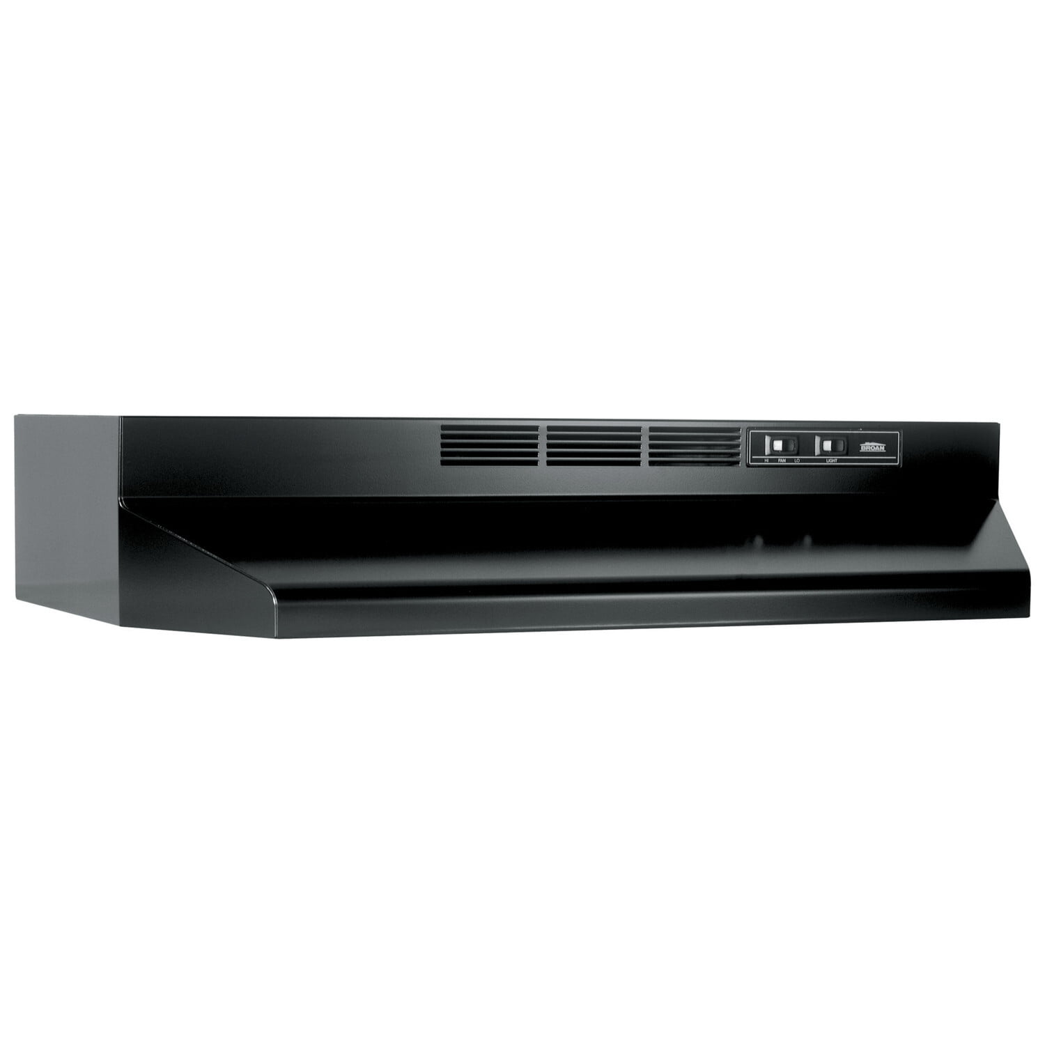 Broan BUEZ130BL Broan® 30-Inch Ductless Under-Cabinet Range Hood W/ Easy Install System, Black