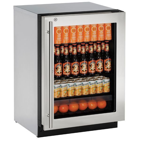 U-Line U2224RGLS13B 2224Rgl 24" Refrigerator With Stainless Frame Finish (115 V/60 Hz Volts /60 Hz Hz)