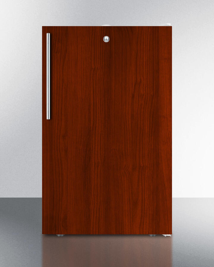 Summit FS407LBI7IFADA Commercially Listed Ada Compliant 20" Wide Built-In Undercounter All-Freezer, -20 C Capable With A Lock And Integrated Door Frame For Full Overlay Panels