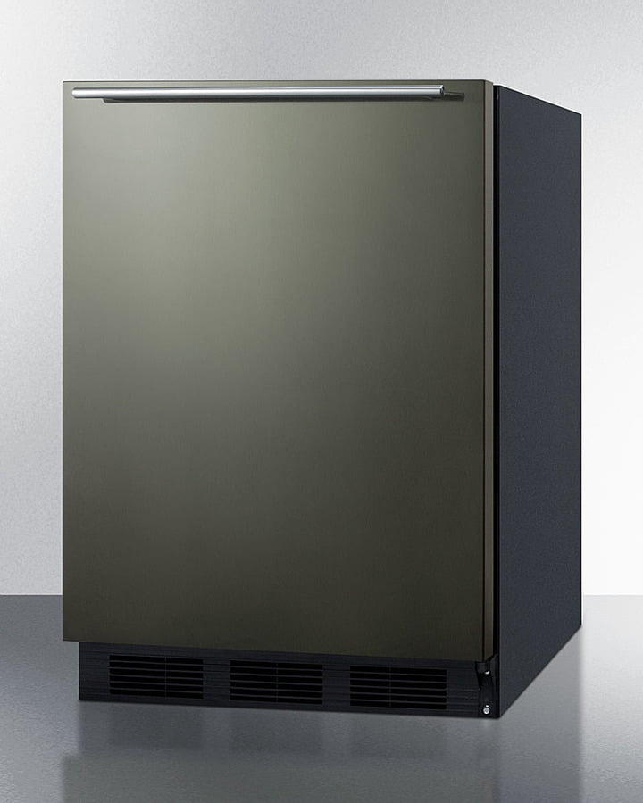Summit CT663BKBIKSHH 24" Wide Built-In Refrigerator-Freezer