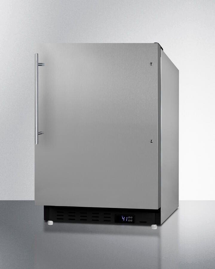 Summit ALR47BCSSHV 20" Wide Built-In All-Refrigerator, Ada Compliant