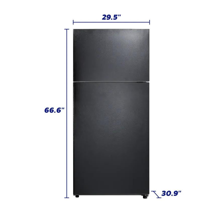 Element Appliance ERT18CSCB Element 18.0 Cu. Ft. Top Freezer Refrigerator - Black