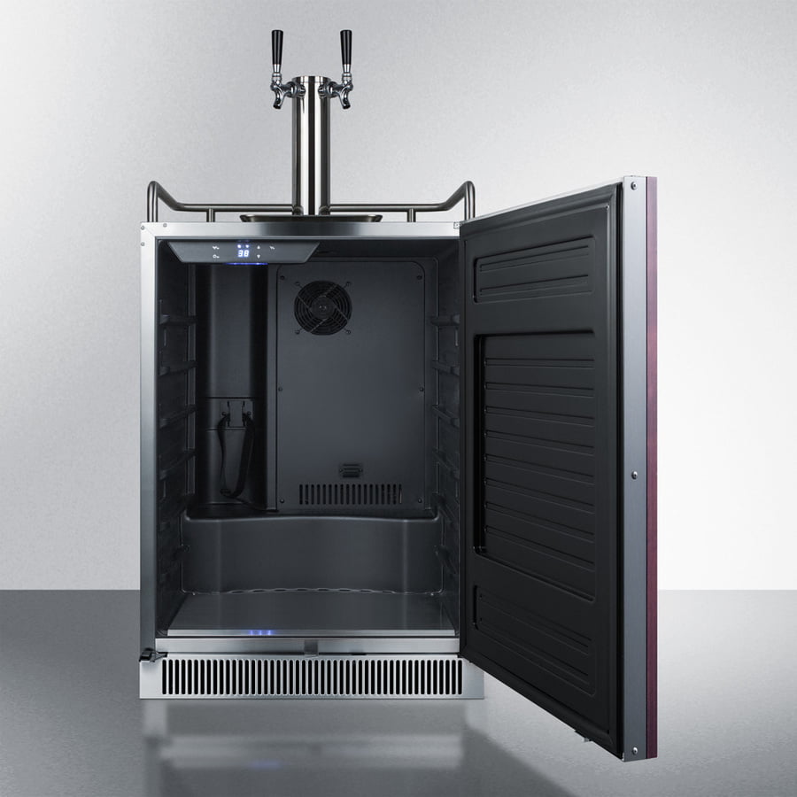 Summit SBC677BIIFTWIN 24" Wide Built-In Kegerator