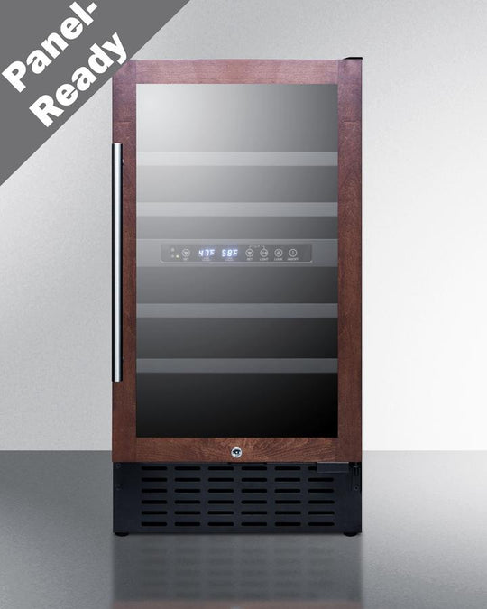 Summit SWC182ZPNR 18" Wide Built-In Wine Cellar (Panel Not Included)