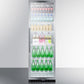 Summit SCR1400WCSS Commercial Beverage Merchandiser With 12.6 Cu.Ft. Capacity, Digital Thermostat, Self-Closing Door, And Stainless Steel Cabinet; Replaces Scr1400Css