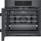 Bosch HBL8444LUC 800 Series Single Wall Oven 30'' Left Sideopening Door, Black Stainless Steel Hbl8444Luc