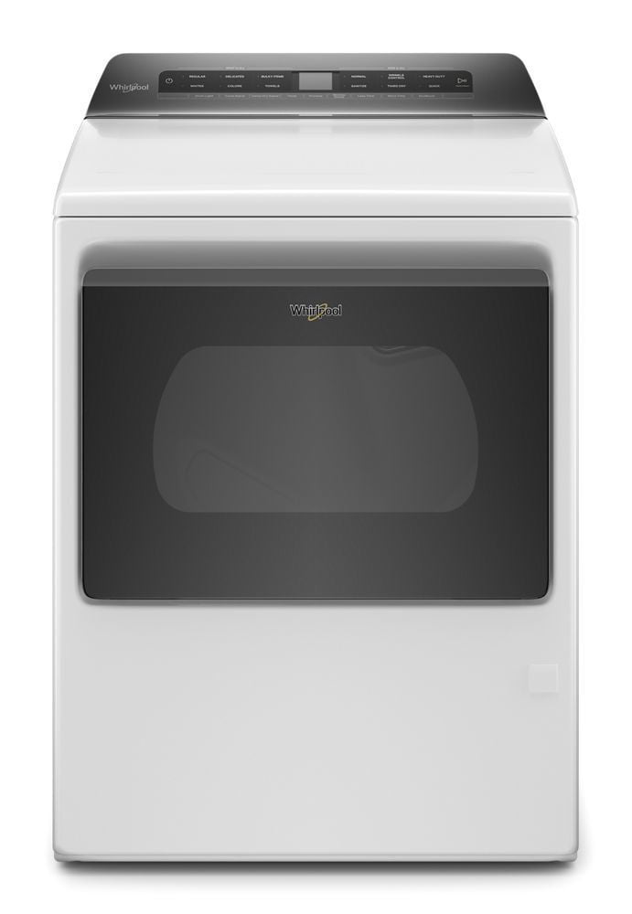 Whirlpool WGD5100HW 7.4 Cu. Ft. Top Load Gas Dryer With Intuitive Controls