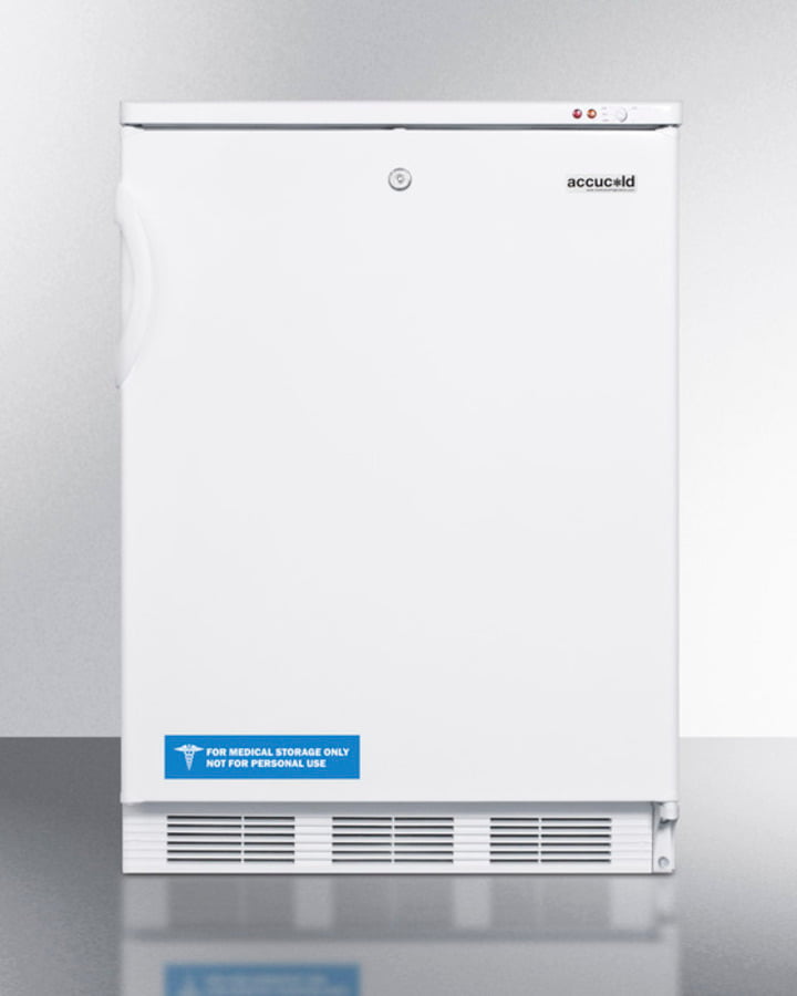 Summit VT65MLBI Built-In Undercounter Medical All-Freezer Capable Of -25 C Operation, With Front Lock