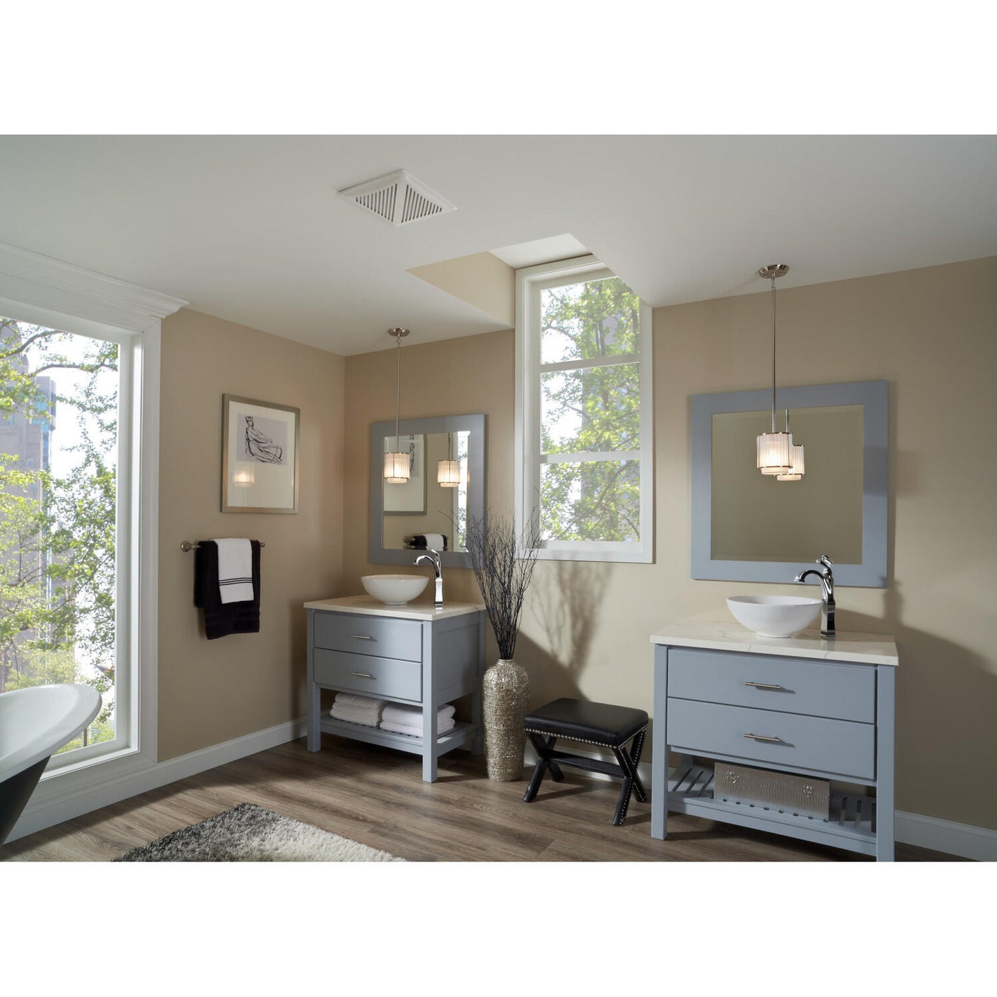 Broan AE50110DCS Broan-Nutone® Wall Vent Kit, 3" Or 4" Round Duct