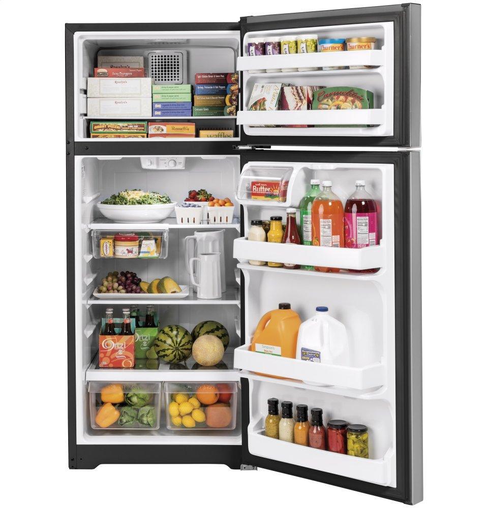 Ge Appliances GTS18HYNRFS Ge® 17.5 Cu. Ft. Top-Freezer Refrigerator
