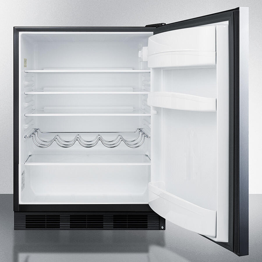 Summit AR5BS 24" Wide Built-In All-Refrigerator, Ada Compliant