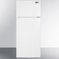 Summit FF1118W Energy Star Qualified Ada Compliant Refrigerator-Freezer In White With Frost-Free Operation