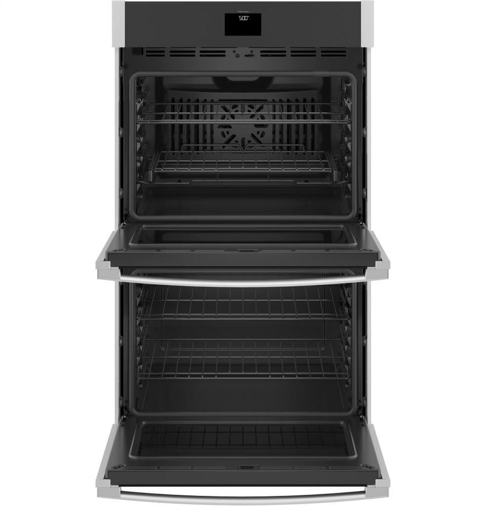 Ge Appliances JTD5000SNSS Ge® 30" Smart Built-In Self-Clean Convection Double Wall Oven With Never Scrub Racks