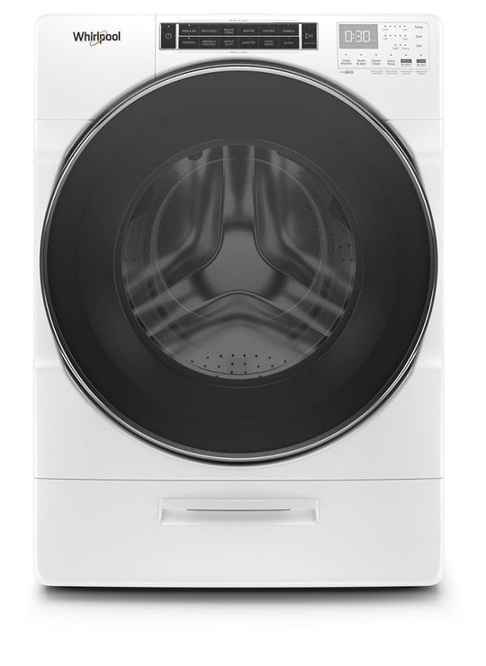 Whirlpool WFW8620HW 5.0 Cu. Ft. Front Load Washer With Load & Go Xl Dispenser