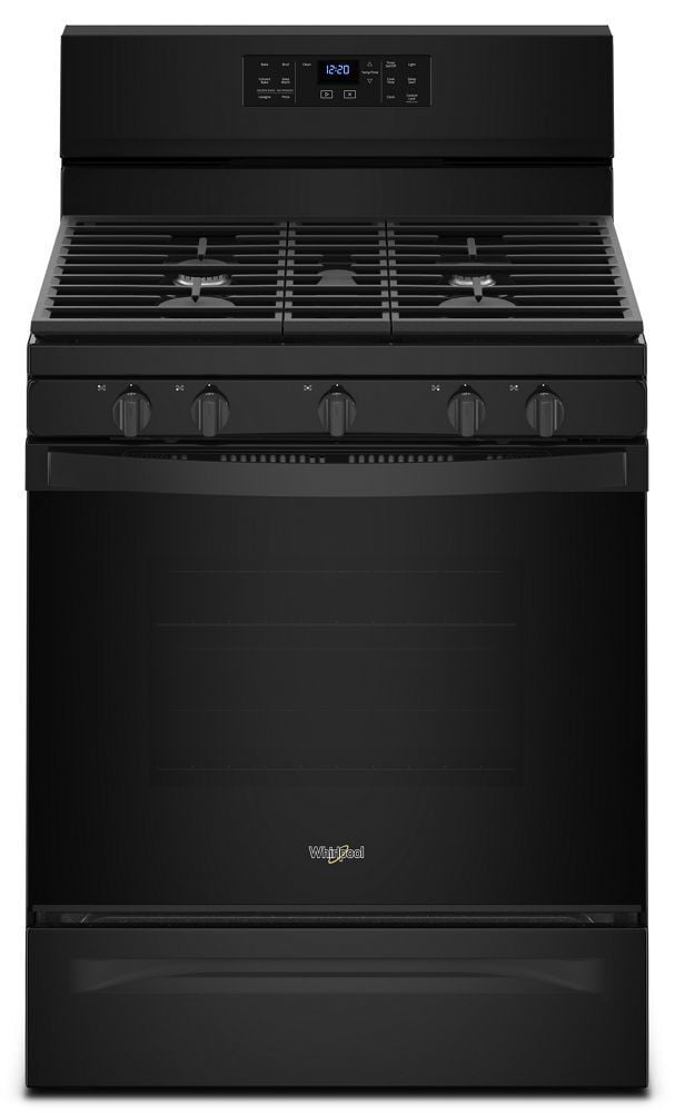 Whirlpool WFG550S0HB 5.0 Cu. Ft. Whirlpool® Gas Convection Oven With Frozen Bake Technology