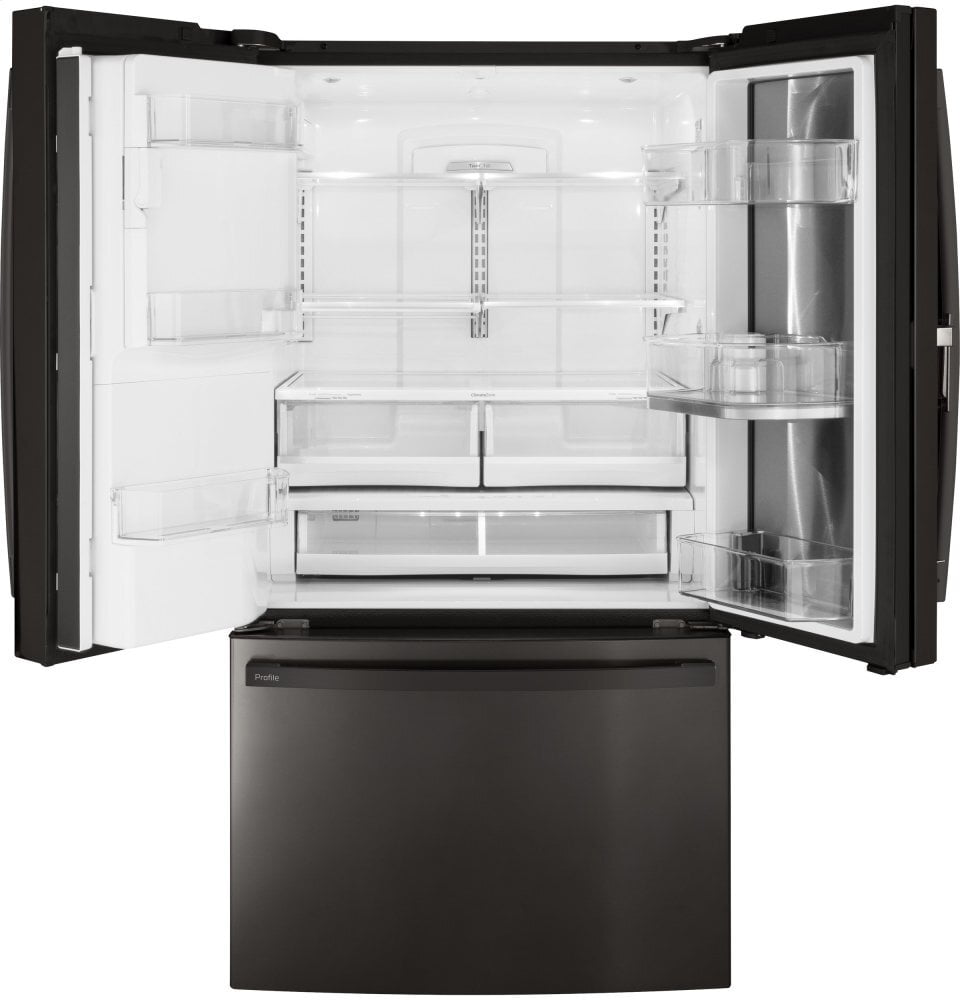 Ge Appliances PFD28KBLTS Ge Profile™ Series 27.7 Cu. Ft. French-Door Refrigerator With Door In Door And Hands-Free Autofill