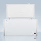 Summit EQFF152 Commercially Listed 17 Cu.Ft. Frost-Free Chest Freezer In White With Digital Thermostat For General Purpose Storage; Replaces Scff150