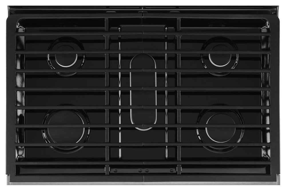 Whirlpool WGG745S0FS 6.0 Cu. Ft. Gas Double Oven Range With Ez-2-Lift Hinged Grates