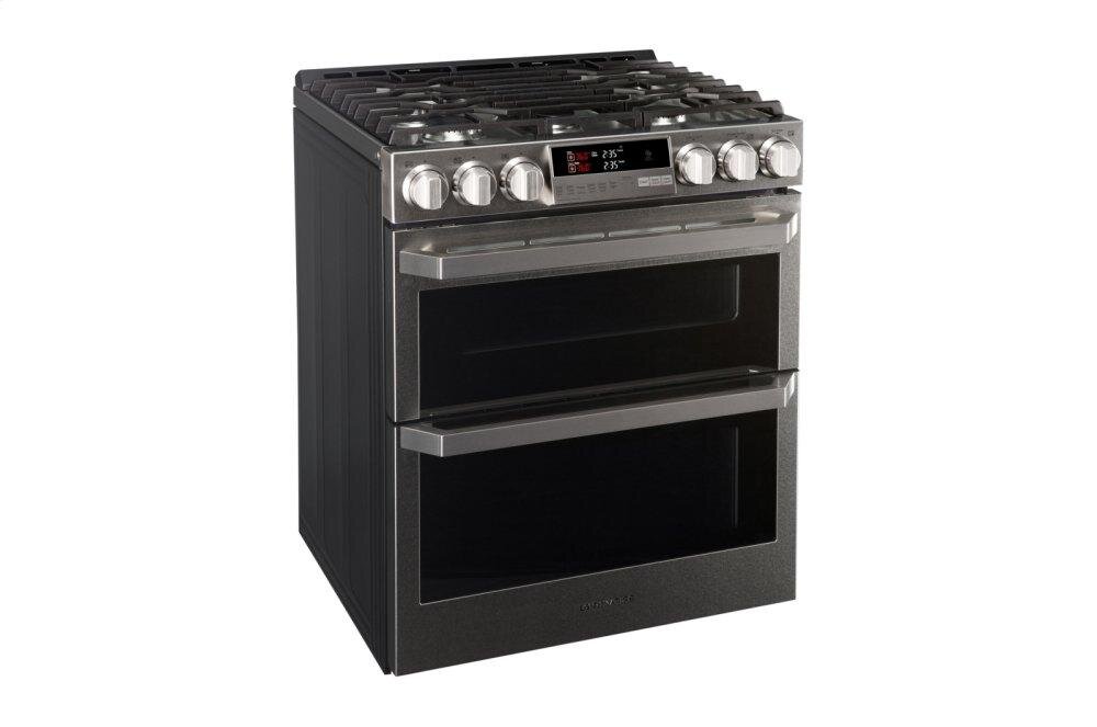 Lg LUTG4519SN Lg Signature 6.9 Cu.Ft. Smart Wi-Fi Enabled Gas Double Oven Slide-In Range With Probake Convection®