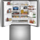 Ge Appliances GFE28GYNFS Ge® Energy Star® 27.7 Cu. Ft. Fingerprint Resistant French-Door Refrigerator