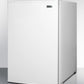 Summit FS603L Slim Counter Height Manual Defrost All-Freezer With 5 Cu.Ft. Capacity And Side-Mounted Lock; Replaces Fs60Ml