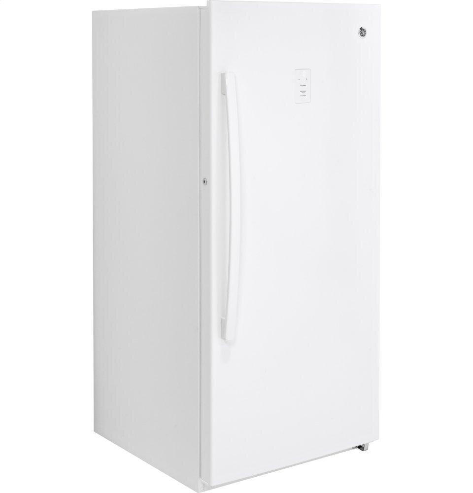 Ge Appliances FUF14SMRWW Ge® 14.1 Cu. Ft. Frost-Free Upright Freezer
