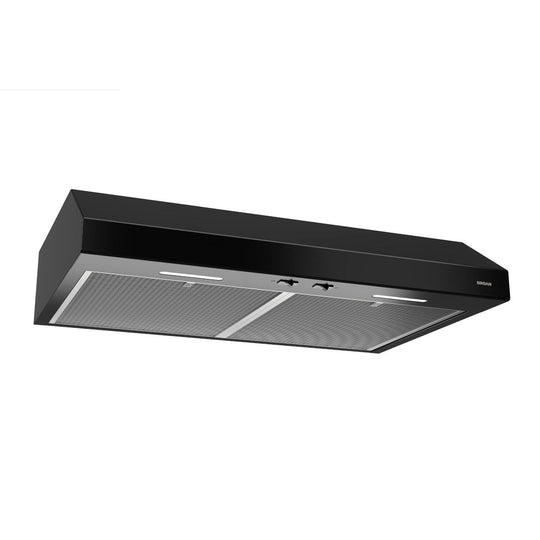 Broan BCSEK136BL Broan® 36-Inch Convertible Under-Cabinet Range Hood, Energy Star®, 300 Max Blower Cfm, Black