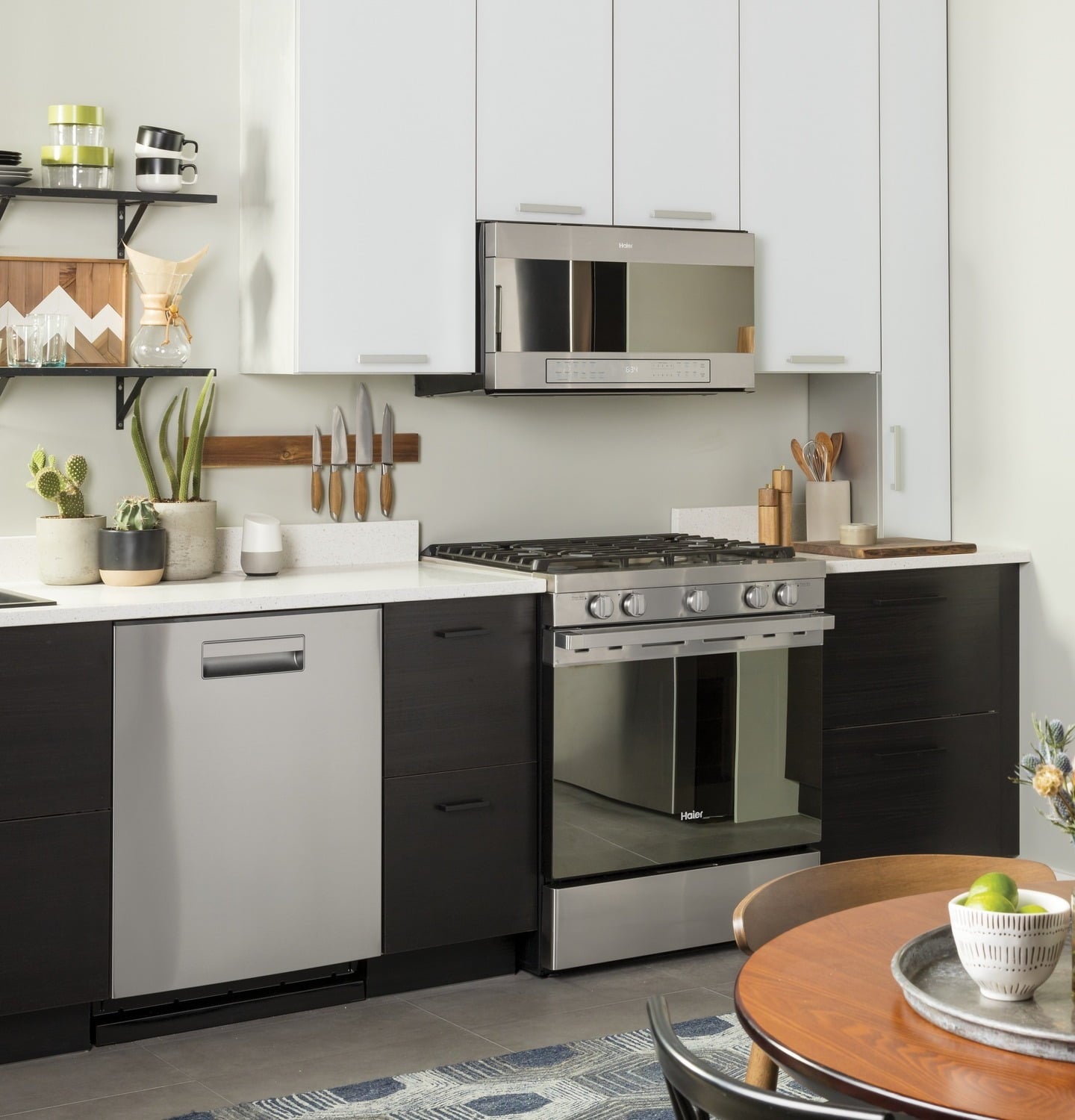 Haier QVM7167RNSS 30" 1.6 Cu. Ft. Smart Over-The-Range Microwave Oven