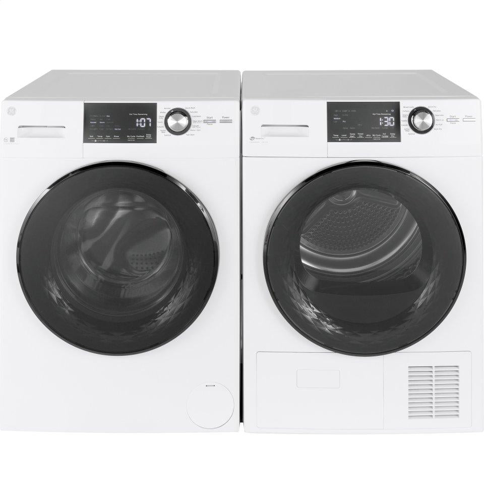 Ge Appliances GFW148SSMWW Ge® 24" 2.4 Cu. Ft. Energy Star® Front Load Washer With Steam
