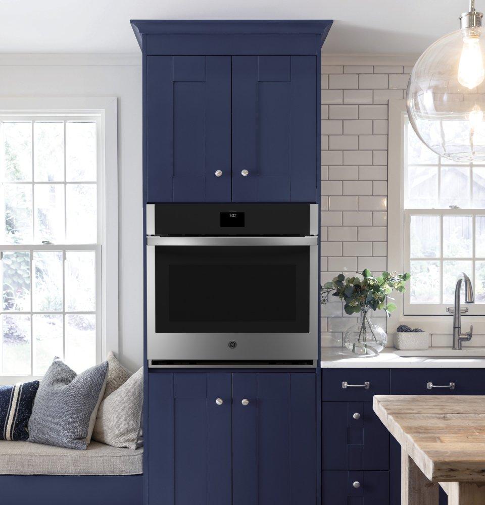 Ge Appliances JTS5000SNSS Ge® 30" Smart Built-In Self-Clean Convection Single Wall Oven With Never Scrub Racks