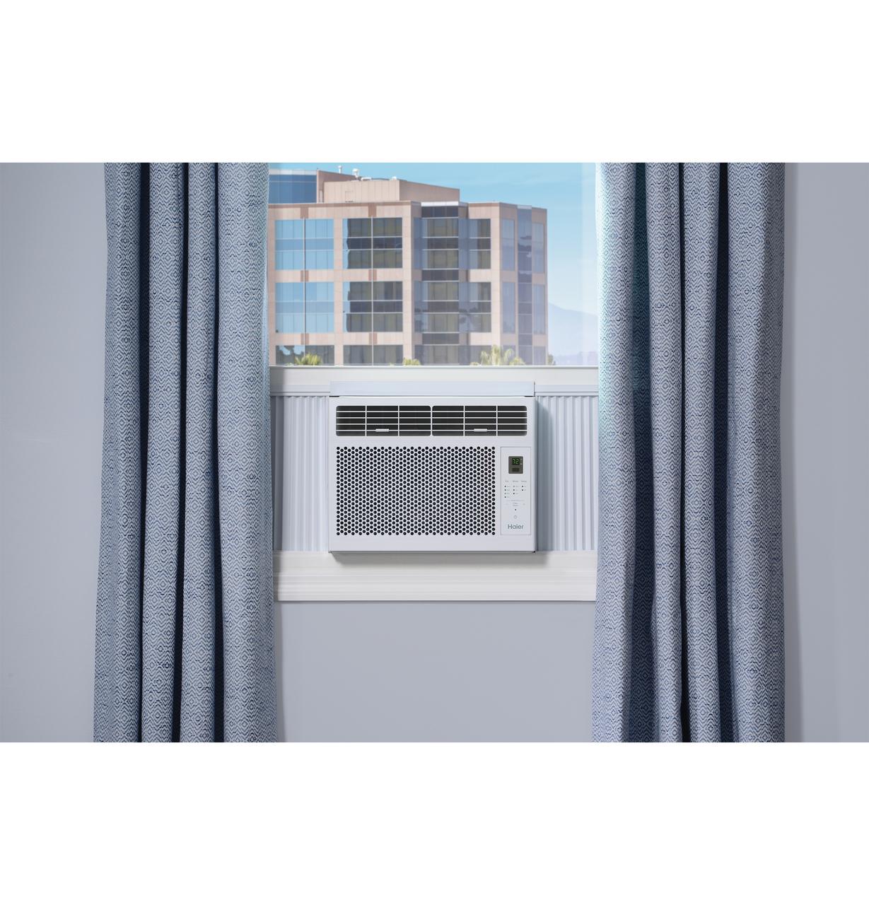 Haier QHEE06AC Haier 6,000 Btu Electronic Window Air Conditioner For Small Rooms Up To 250 Sq Ft.